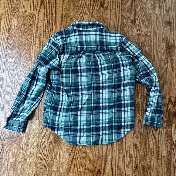 L.L. Bean Women's Plaid Flannel Shirt - Picture 3 of 3